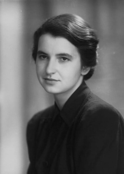 Portret Rosalind Franklin